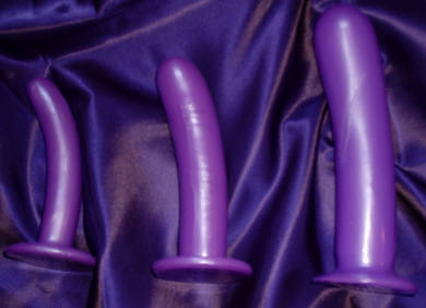 Silicone dildo